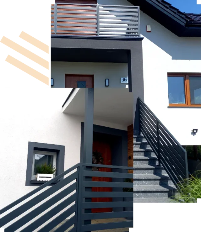 Balustrady zewnętrzne Oświęcim