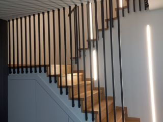 balustrada schodowa wewnętrzna